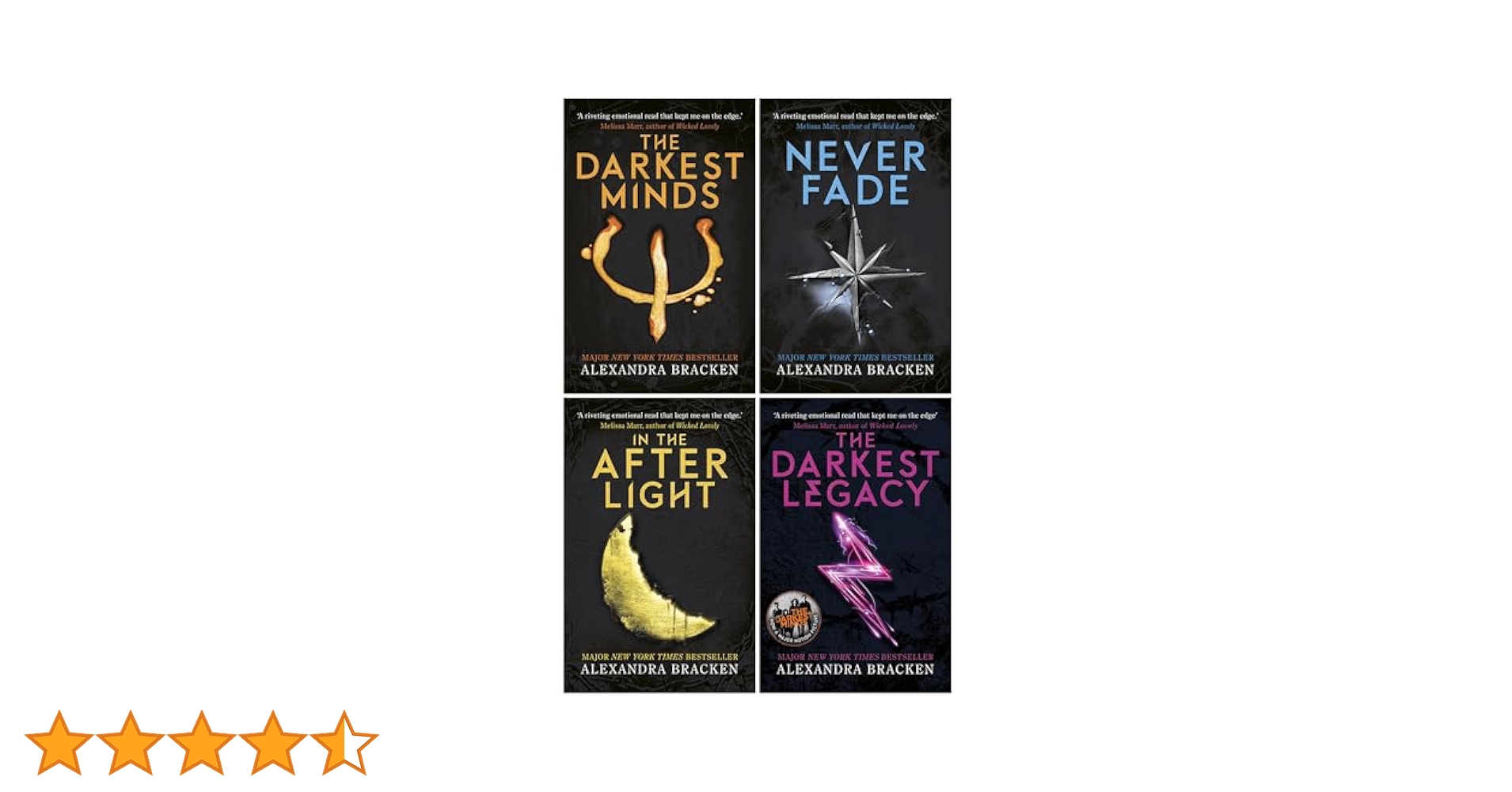 Amazon.co.jp: The Darkest Minds Series by Alexandra Bracken